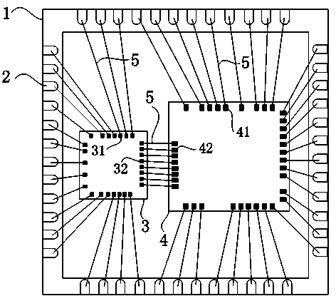 Radio frequency and base band integrated circuit