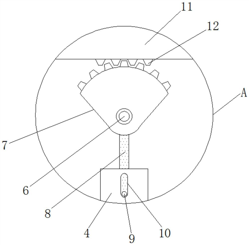 Improved split type ejector rod structure of hot forging die