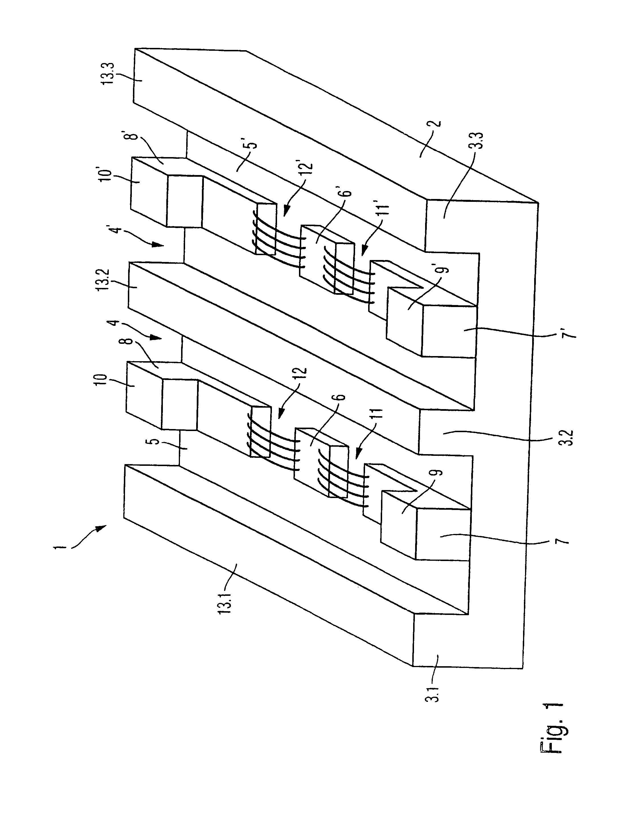 Electronic component comprising a cooling surface