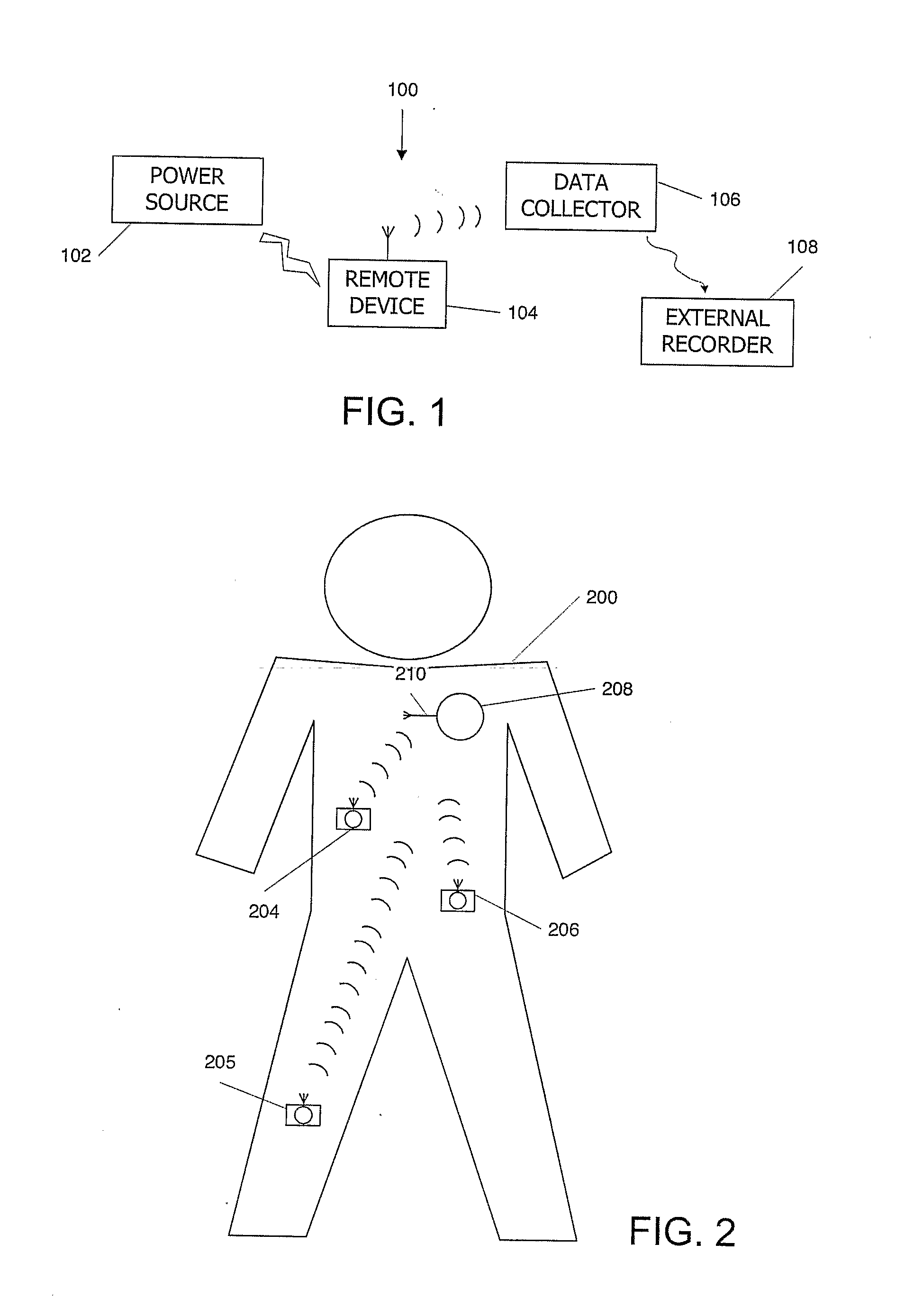 Medical Diagnostic and Treatment Platform Using Near-Field Wireless Communication of Information Within a Patient's Body