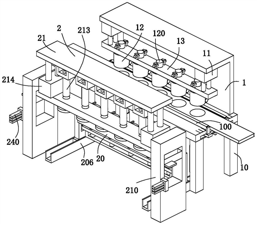 Temperature sensor production device