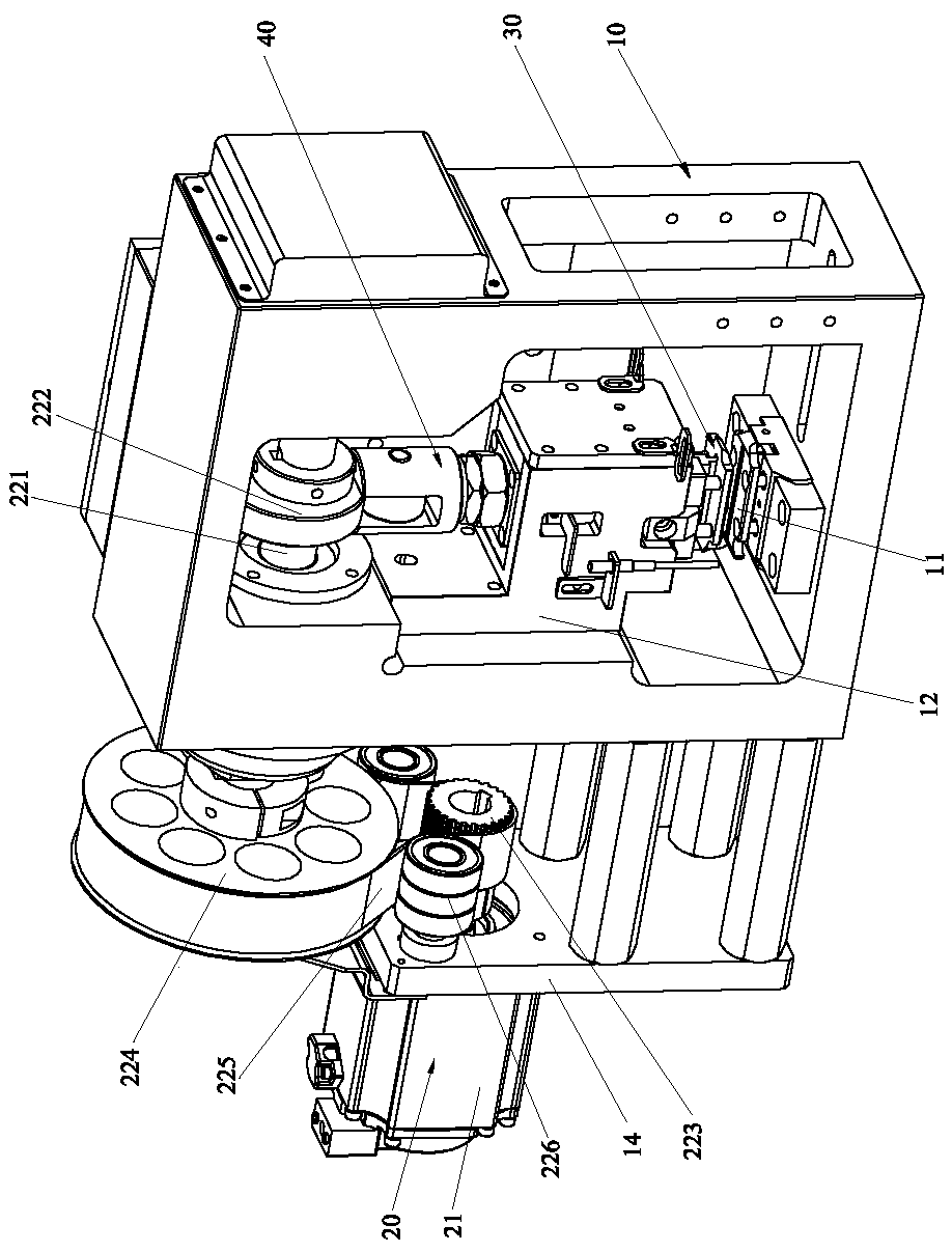 Buffer type cold welding mechanism for preventing product crushing