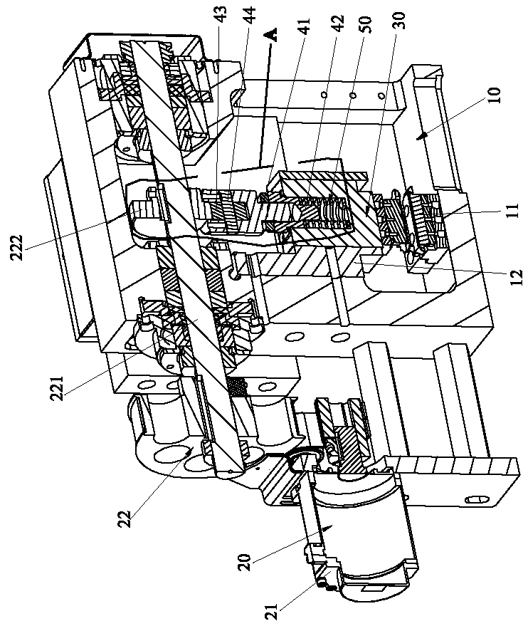 Buffer type cold welding mechanism for preventing product crushing