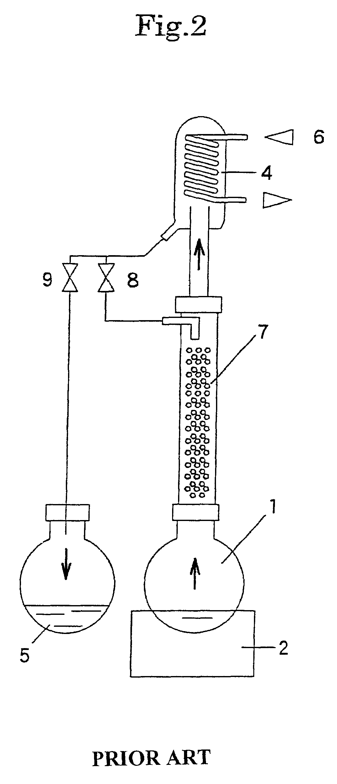 Method for recovering a liquid medium and system for recover a liquid medium