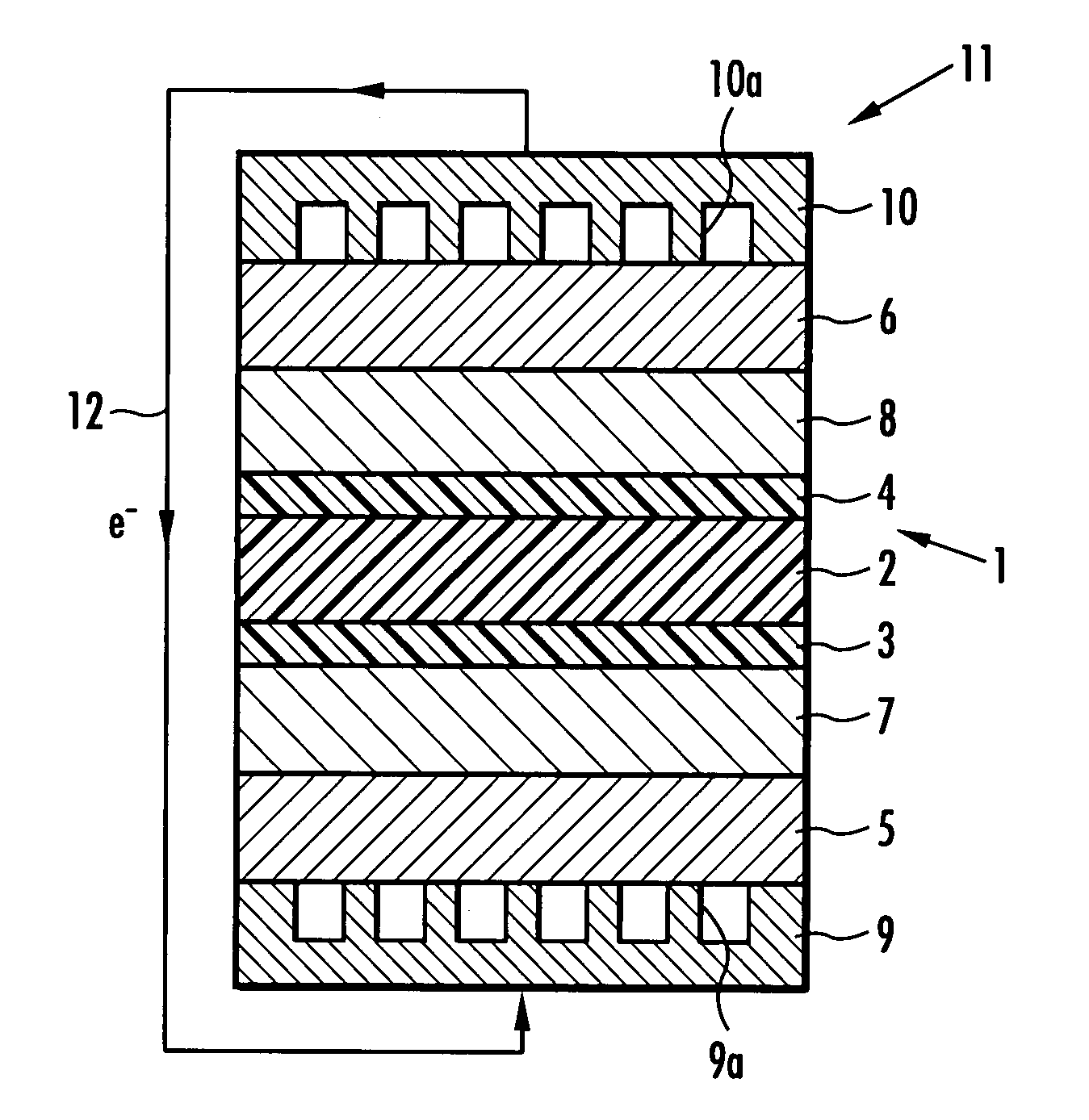 Membrane electrode assembly for use in solid polymer electrolyte fuel cell