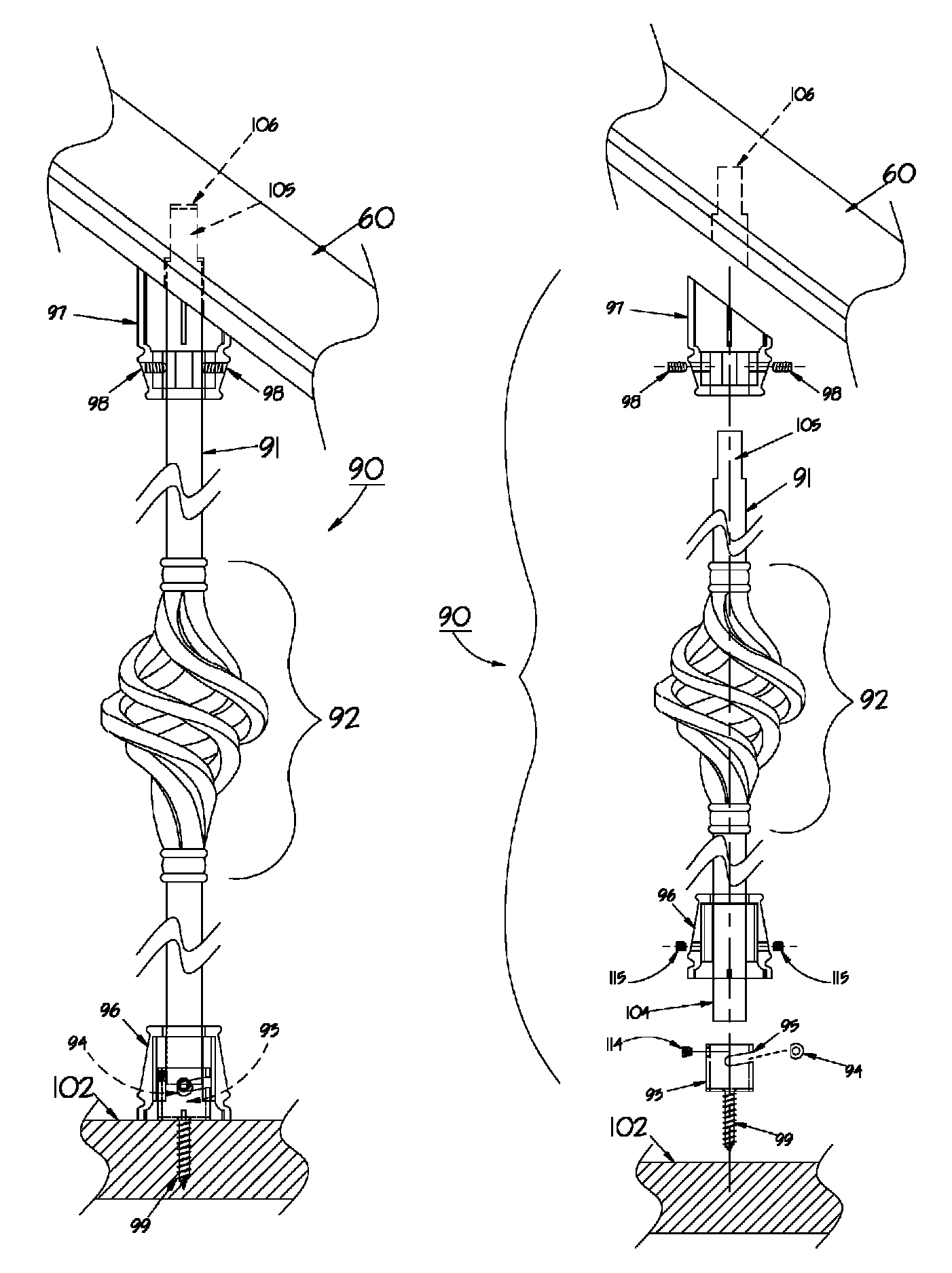 Baluster system and method