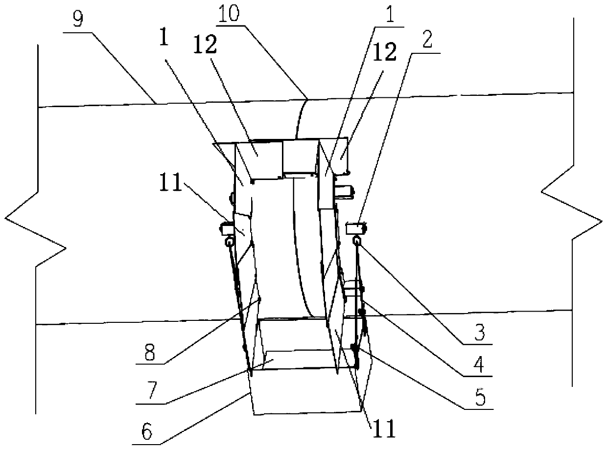 Pipeline welding auxiliary device and manufacturing method thereof