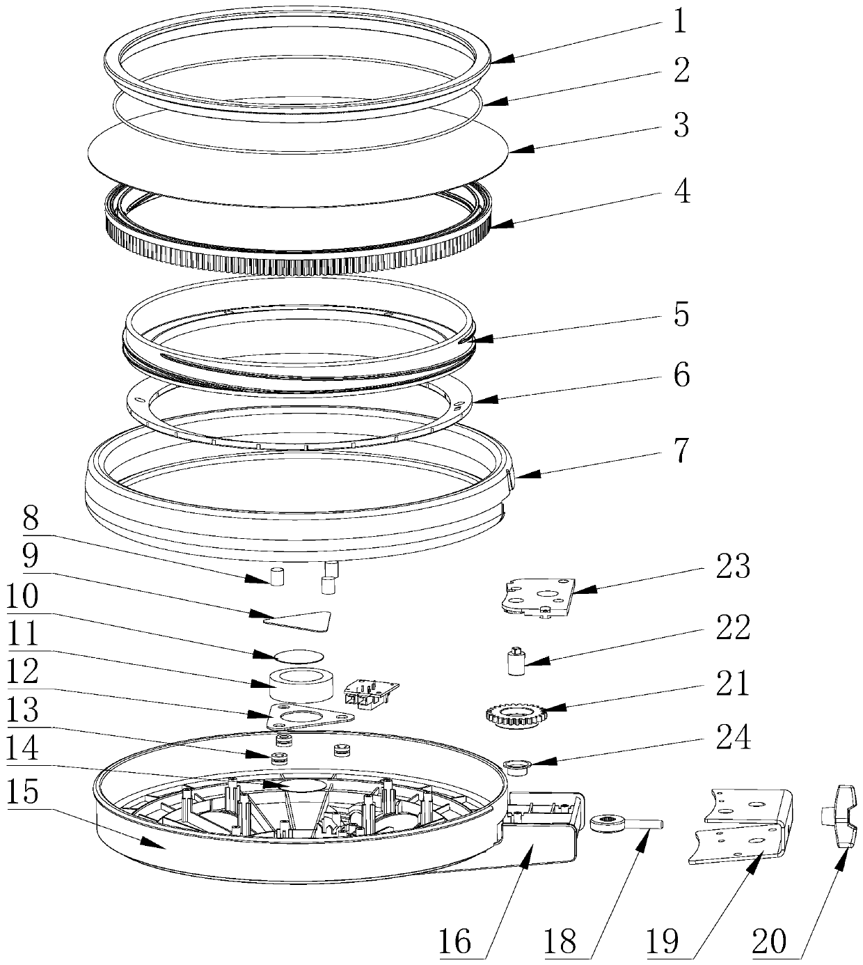 Drum dish and drum head structure of electronic percussion