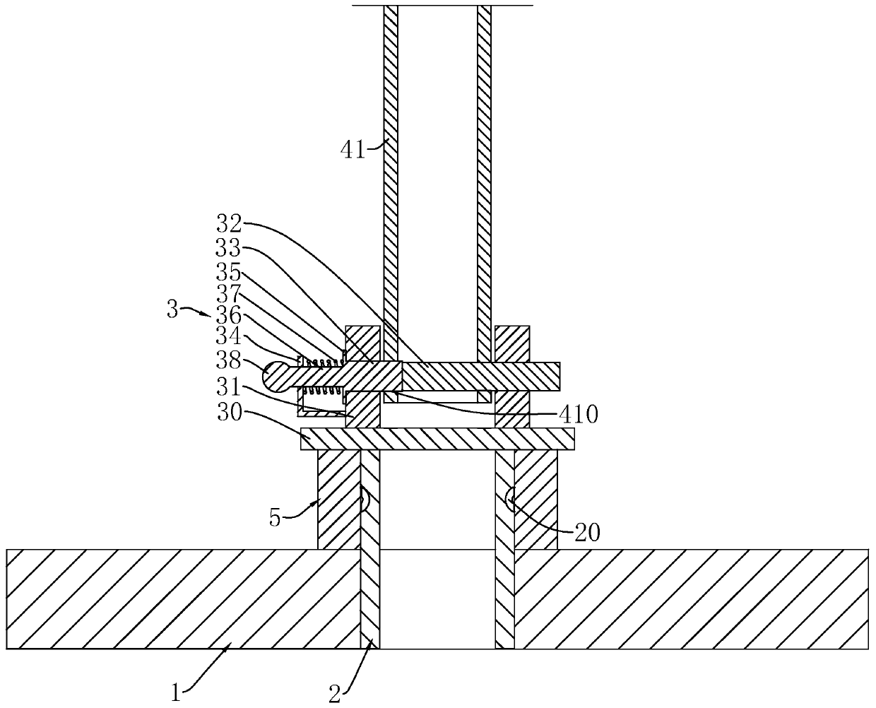 Multi-angle adjusting lamp for building construction