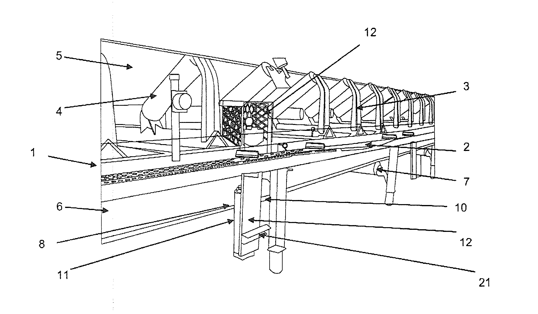 Belt guide device for use in conveyor belts