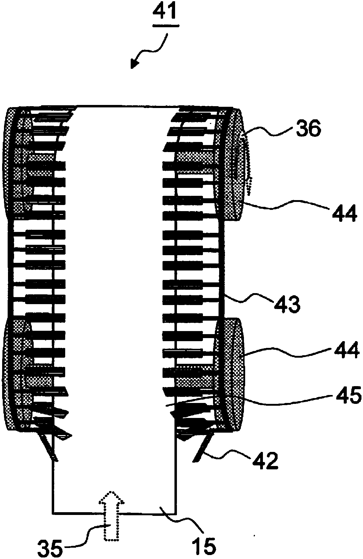 Rolled film formation apparatus