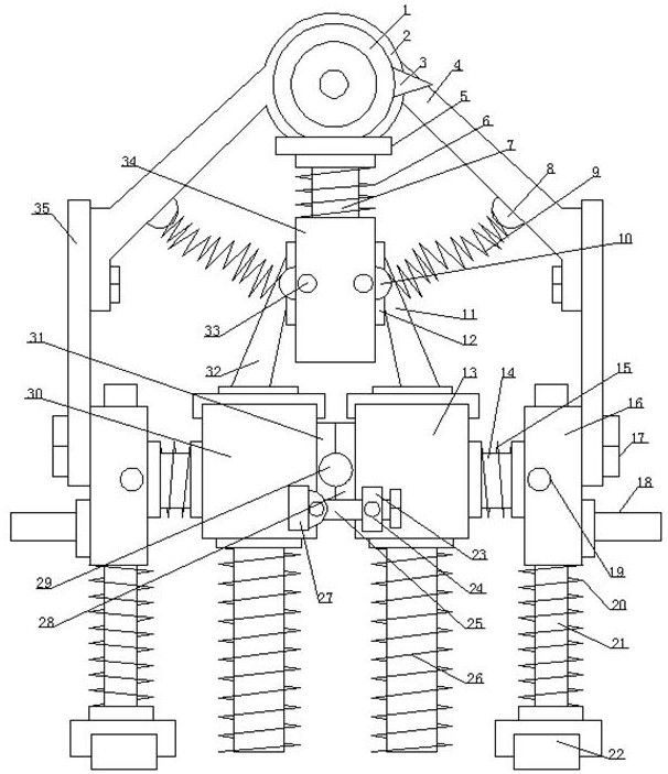 Pit water seepage device for sewage treatment