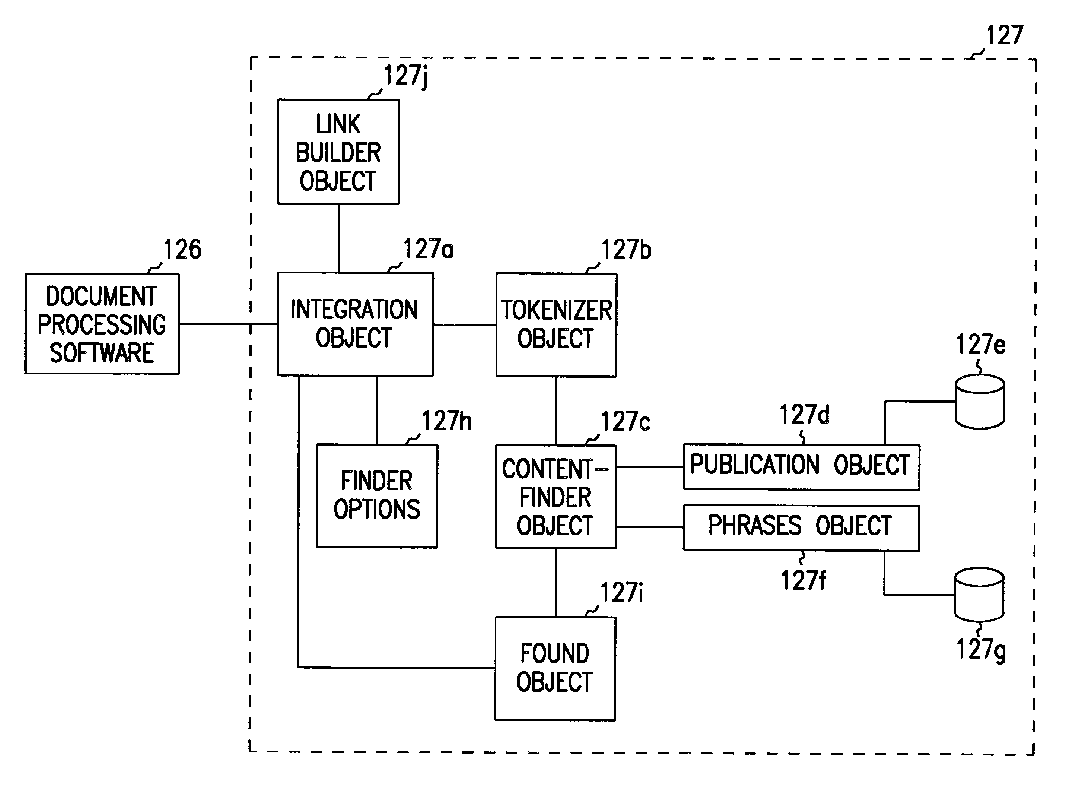 System, method, and software for inserting hyperlinks into documents