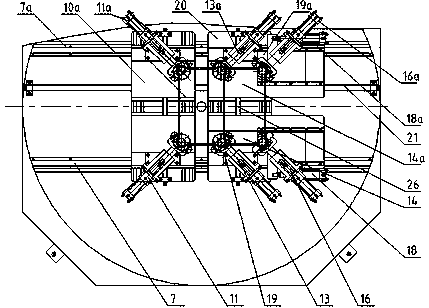 A hanging frame type evaporator automatic winding molding process