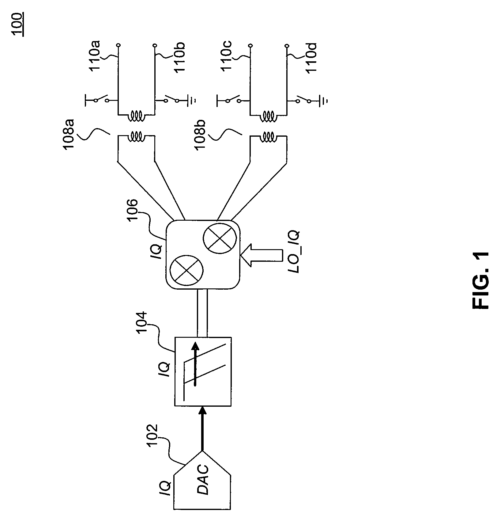 Current-input current-output reconfigurable passive reconstruction filter