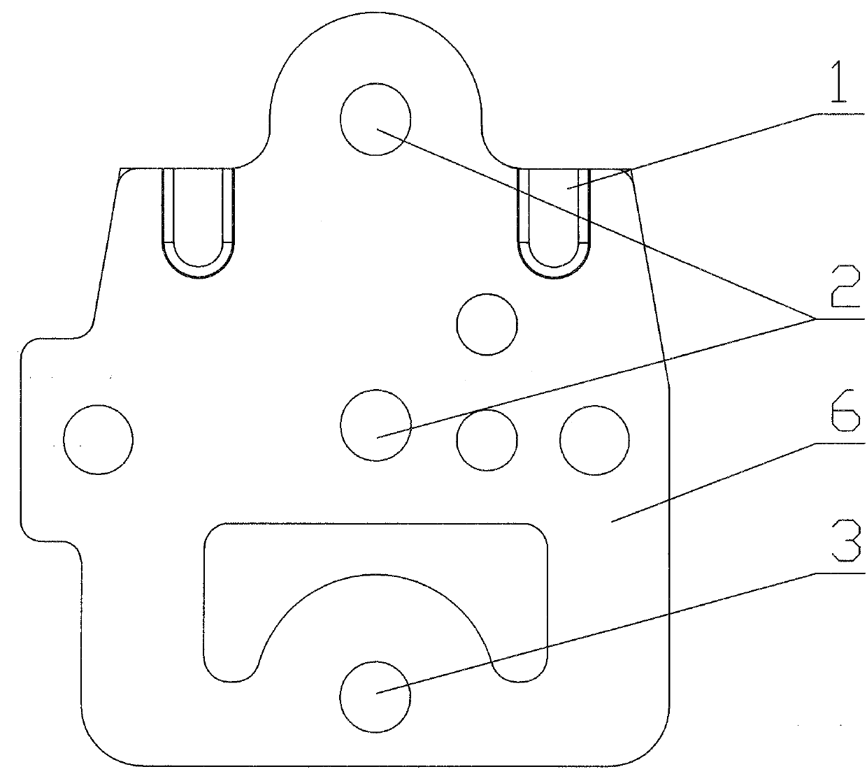 Production method of positioning connecting bracket