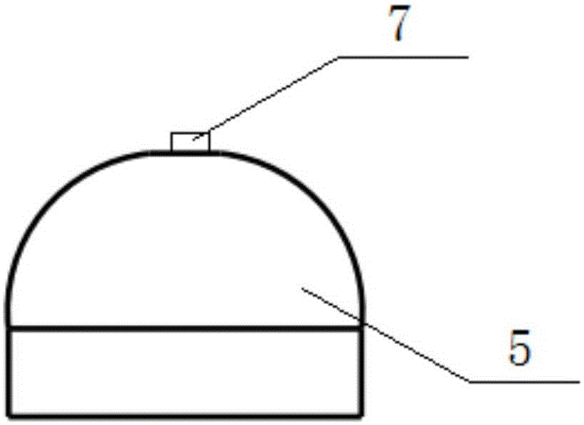 A gas-liquid separator with functions of oil return and liquid discharge