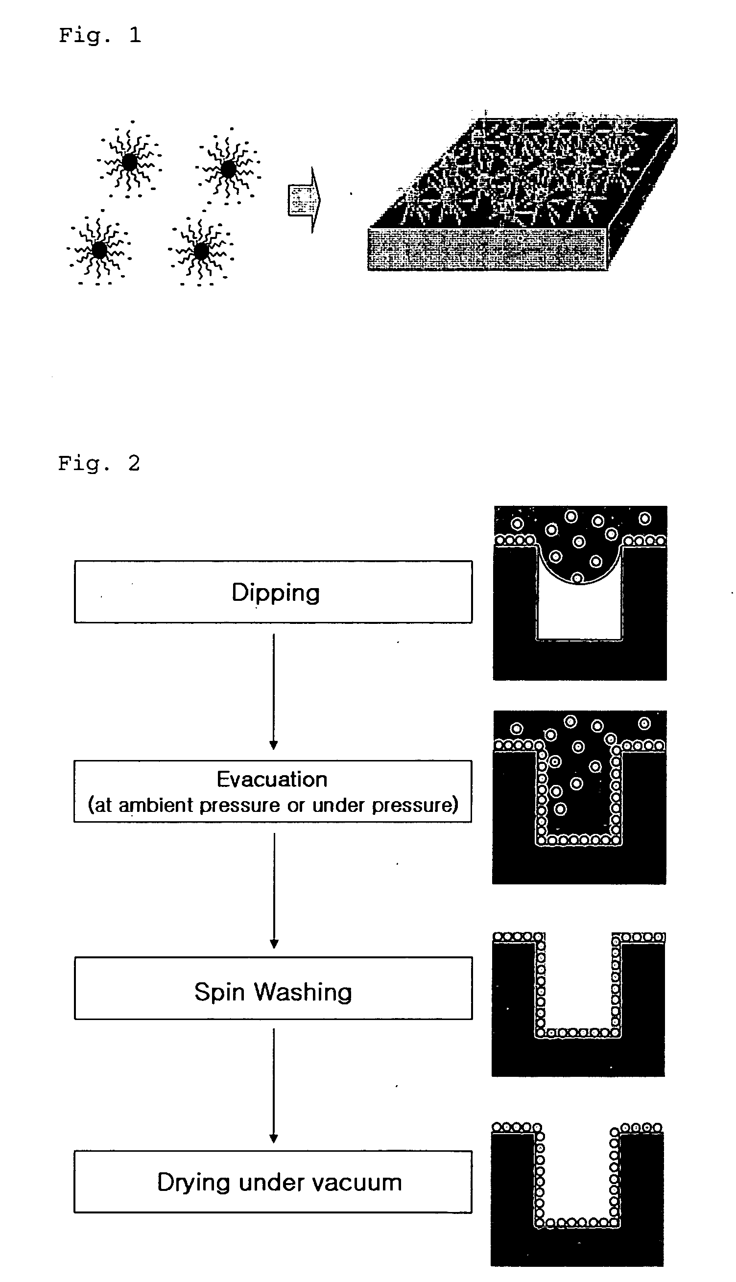 Nanoparticle thin film, method for dispersing nanoparticles and method for producing nanoparticle thin film using the same
