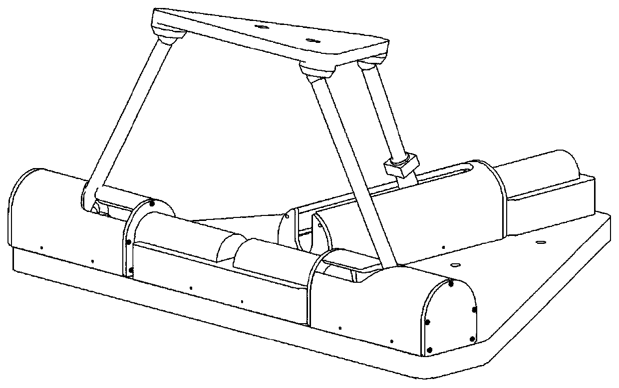 A three-degree-of-freedom parallel mechanism with rotatable axes