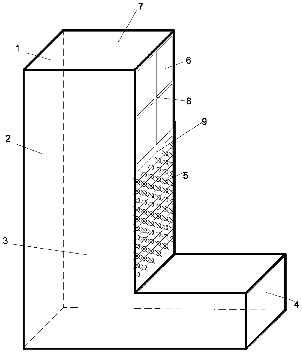 Synthetic jet and heat and electricity dual supply solar wall ventilation system