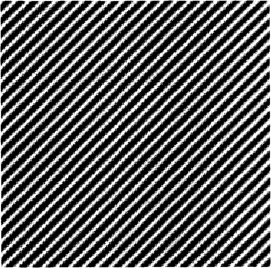 Method for analyzing digital interference fringe and device for detecting optical component surface shape