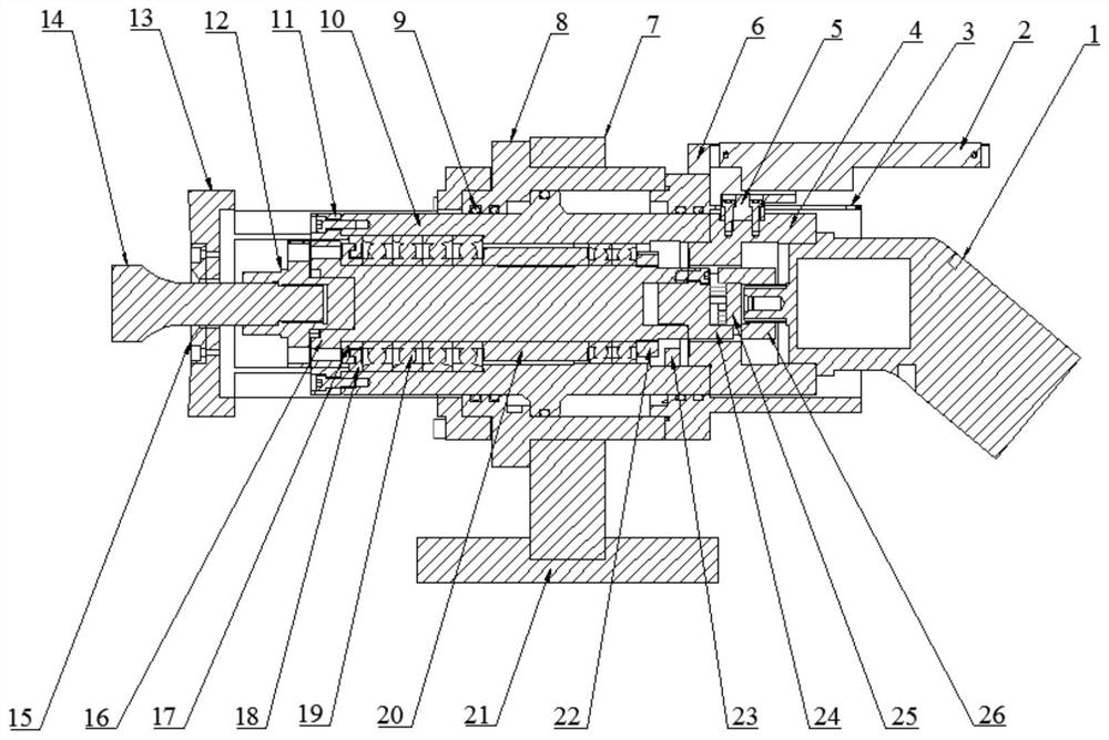 An integrated friction plug repair welding spindle head device