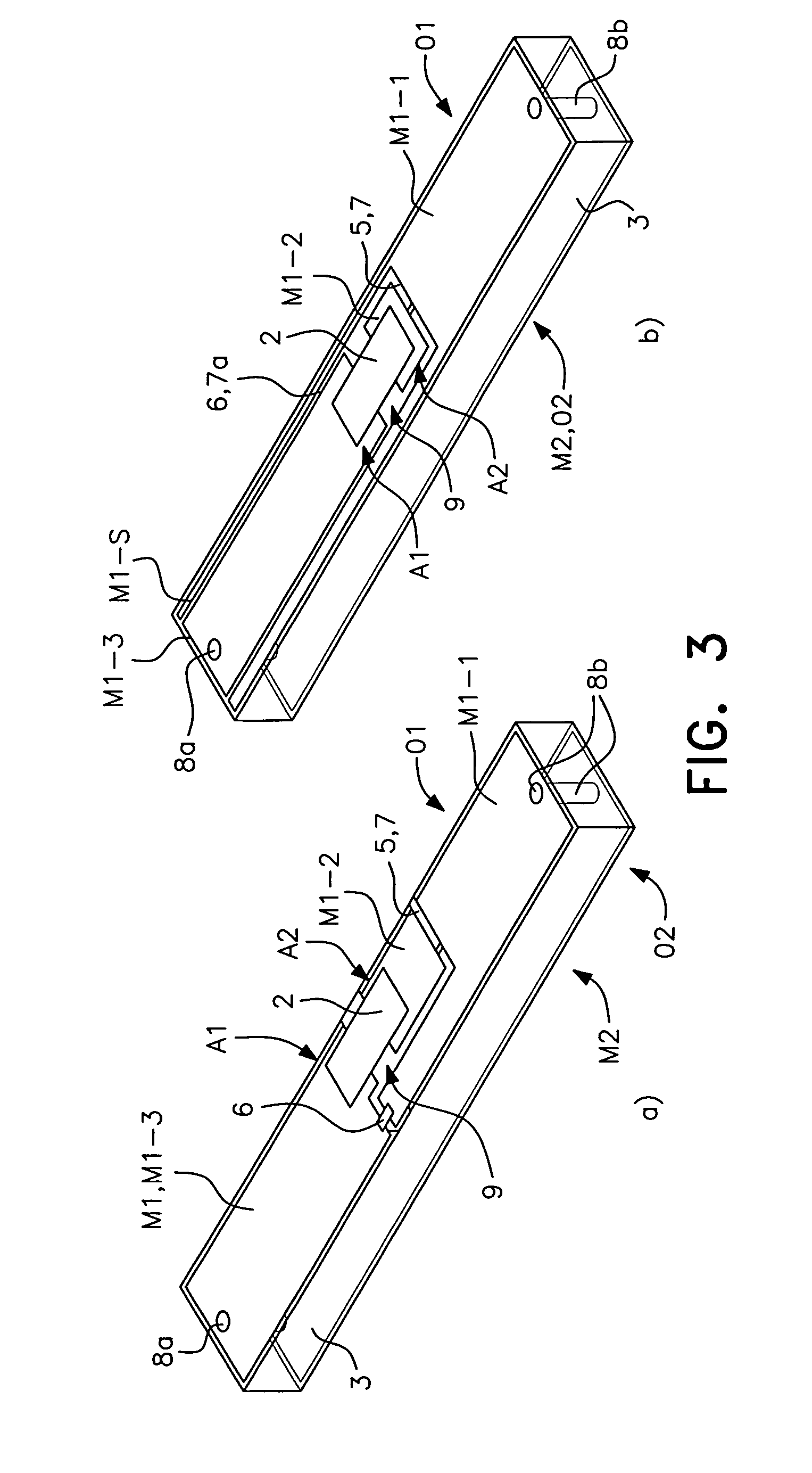RFID transponder, in particular for assembly on metal and manufacturing method therefor