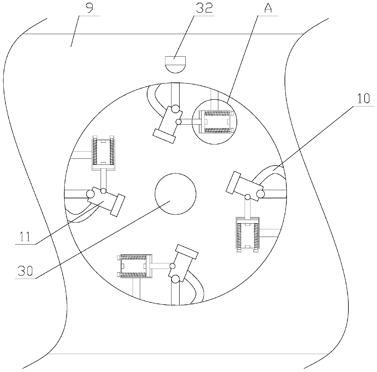 A safe hoisting device with anti-freezing function for building construction