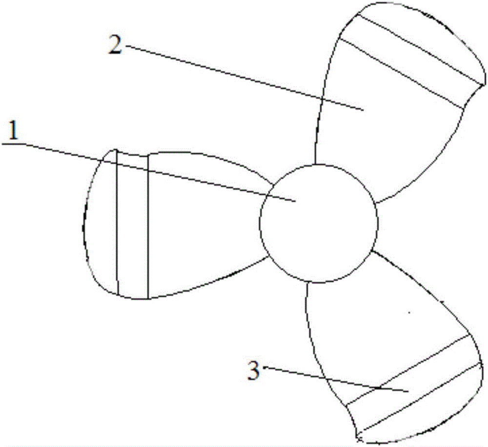 Ship transformable propeller based on bidirectional shape memory polymer composite propeller blades