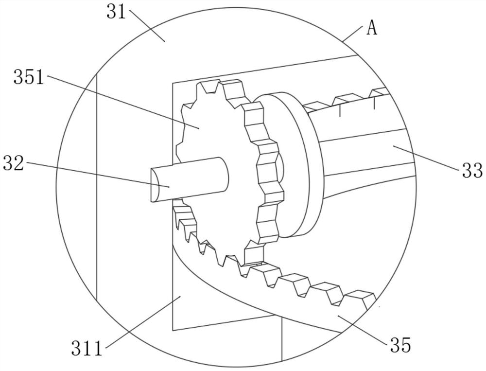 Anti-tilting fixing mechanism for piling in constructional engineering