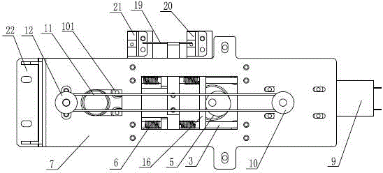 Rotation device for test tube scanning