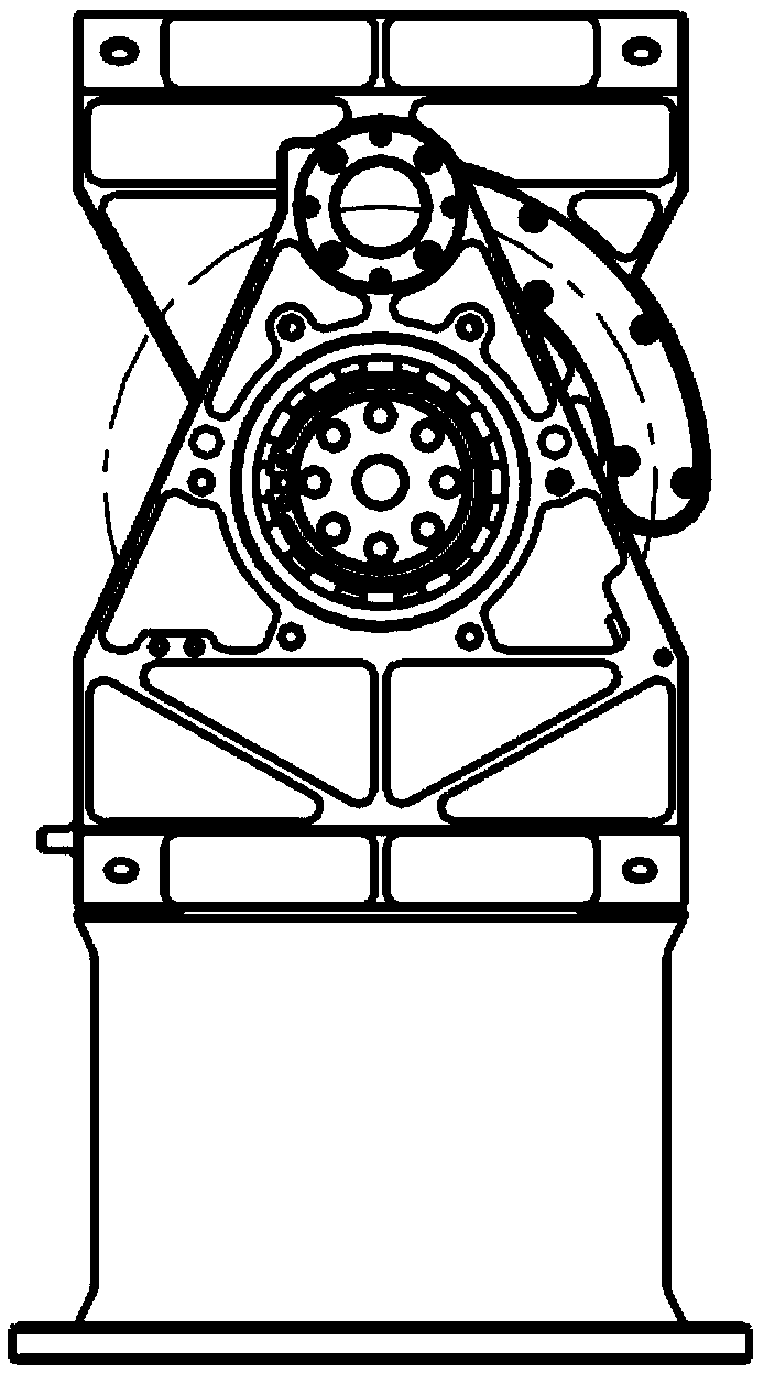 Lifting mechanism combined body fixing tool and precision guarantee method thereof