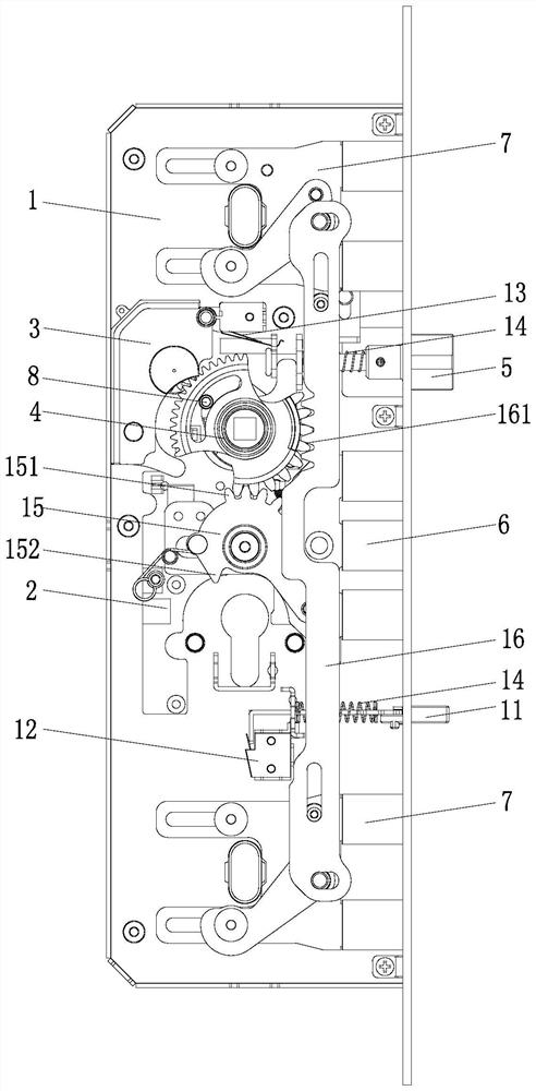 Full-automatic heavy electronic door lock