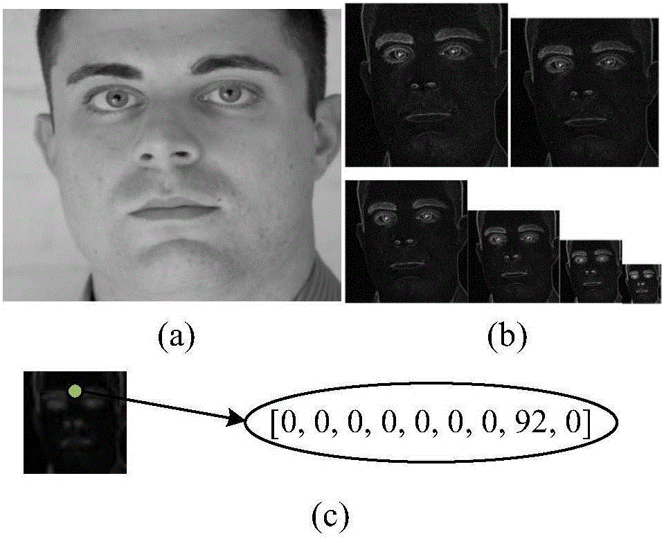 Double-layer-cascade-based facial feature detection method