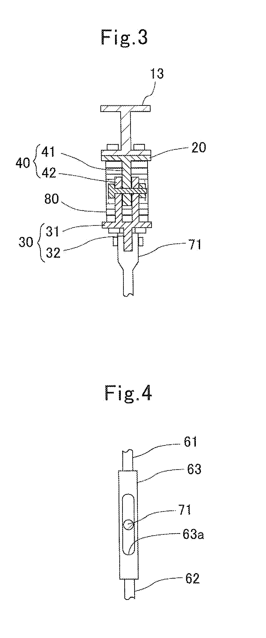 Vibration control device for beam-and-column frame