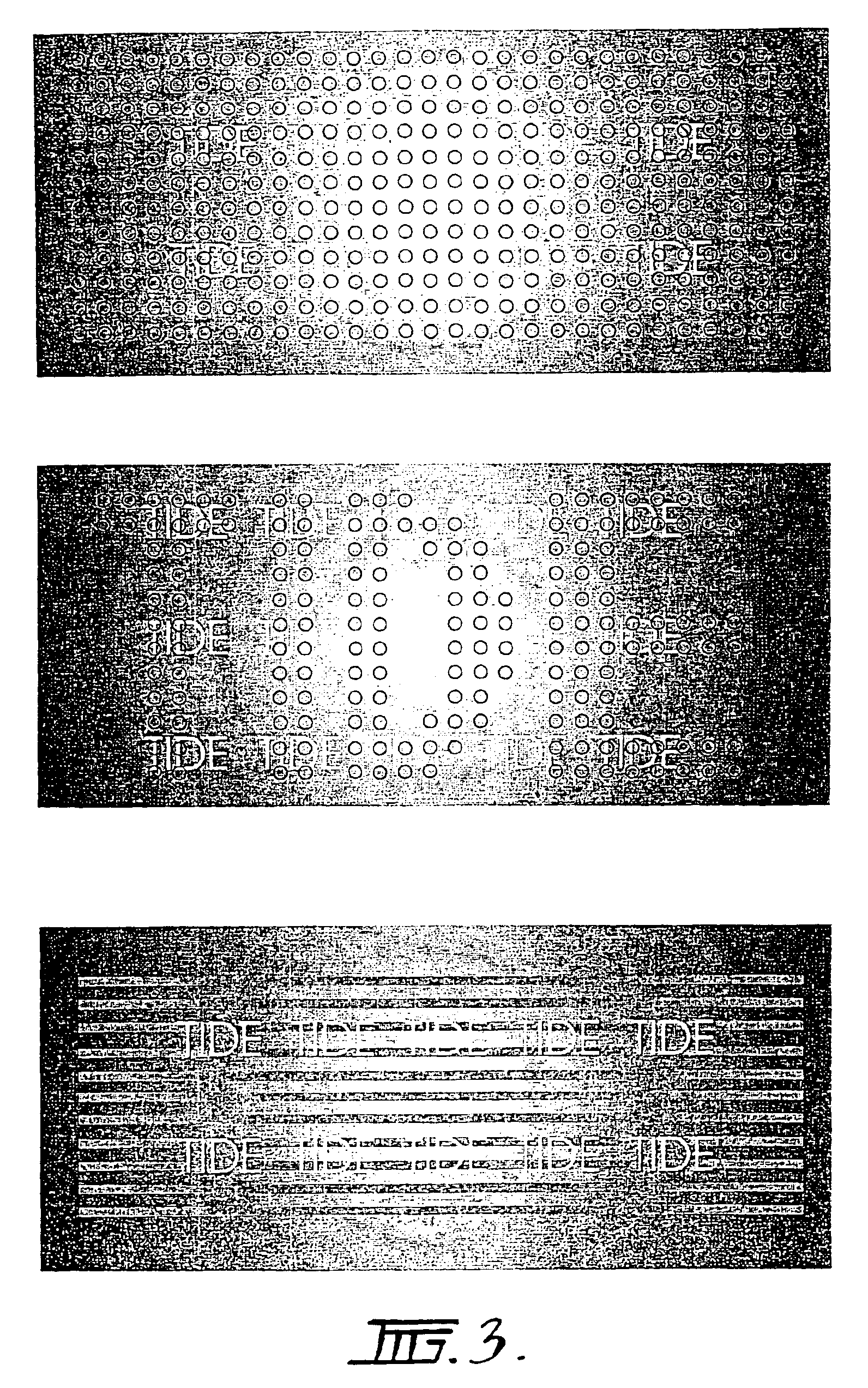 Security document with raised intaglio printed image