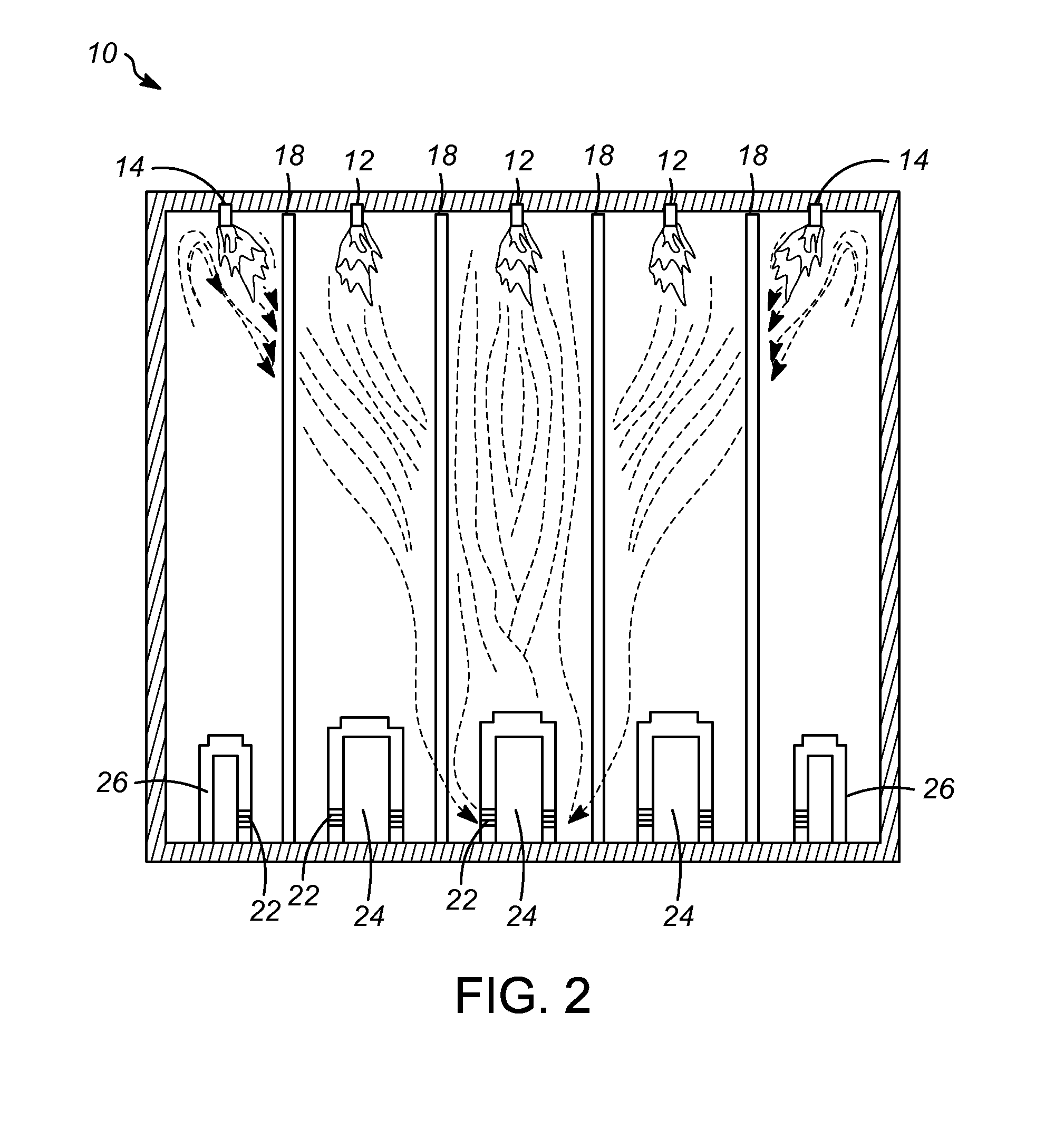 Method for optimizing down fired reforming furnaces