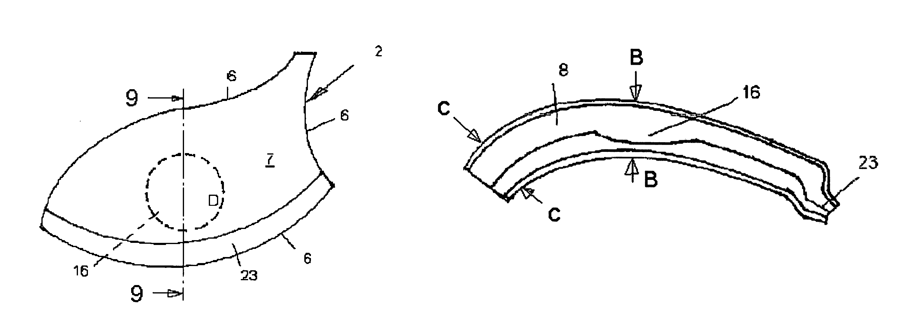 Brassiere and related breast cup construction