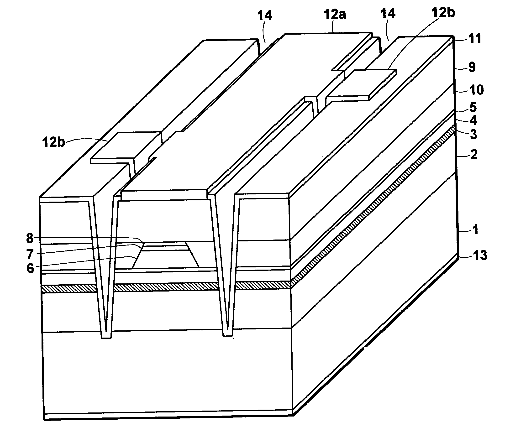 Semiconductor laser element having tensile-strained quantum-well active layer