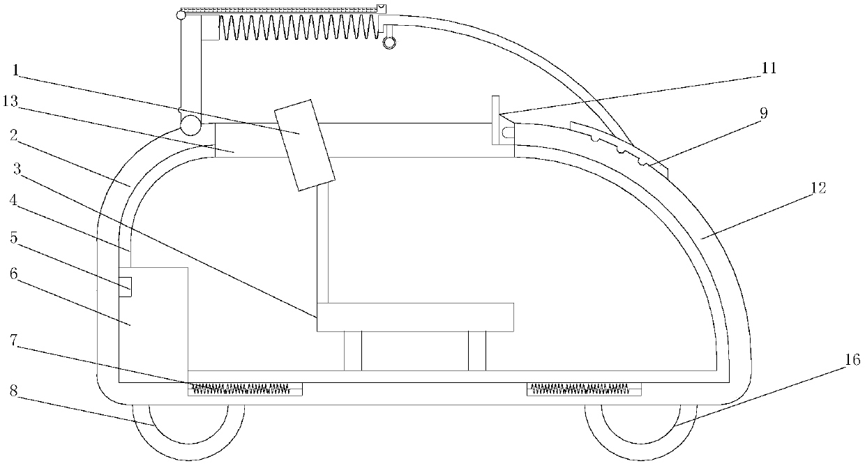 Motorcycle sidecar