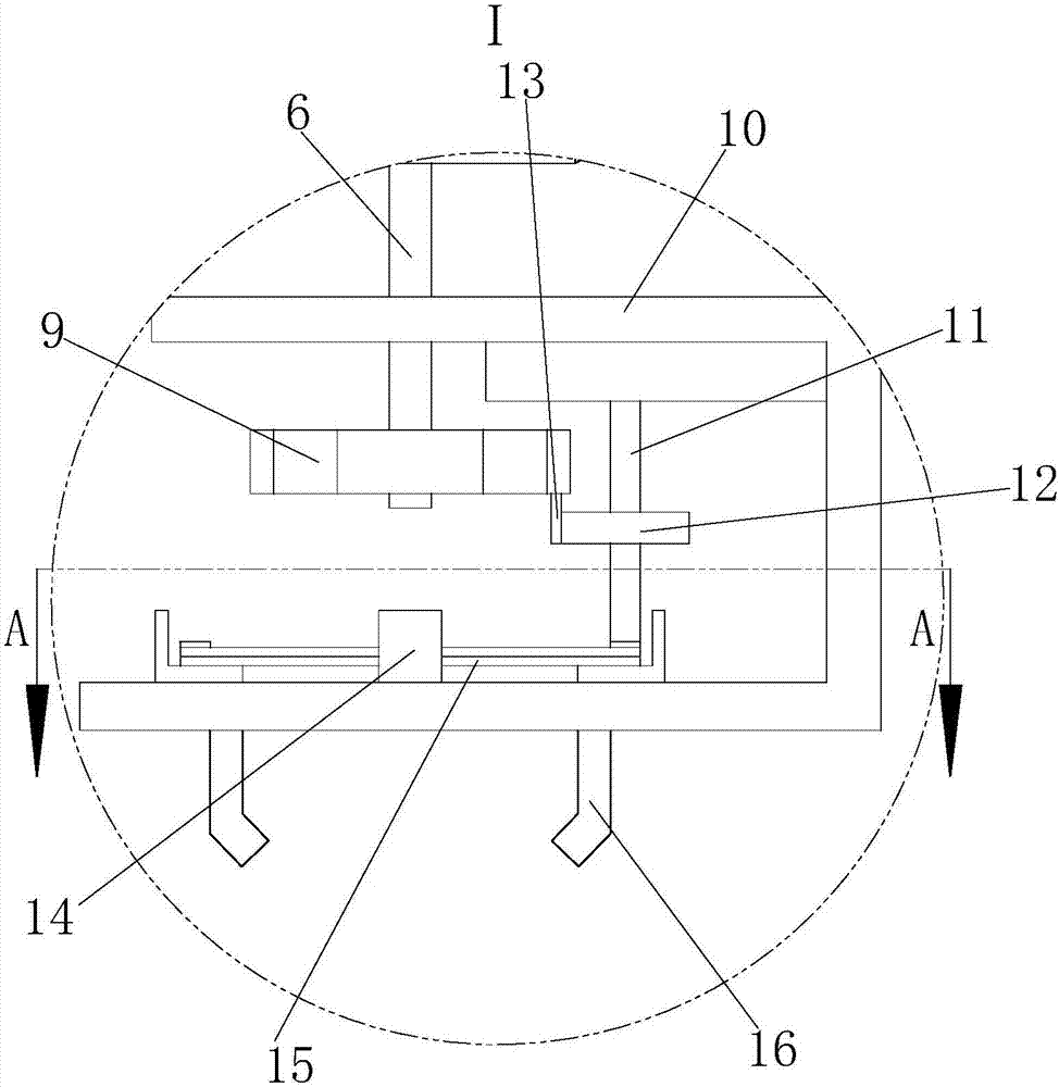 Power delivery device applied to annular processing line