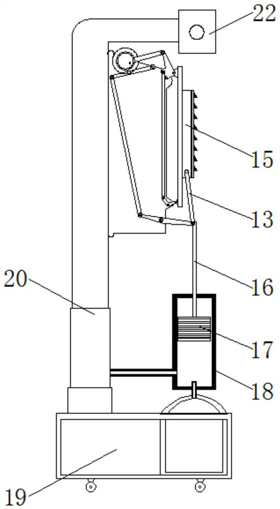 A graphene coating laying equipment for large mechanical equipment