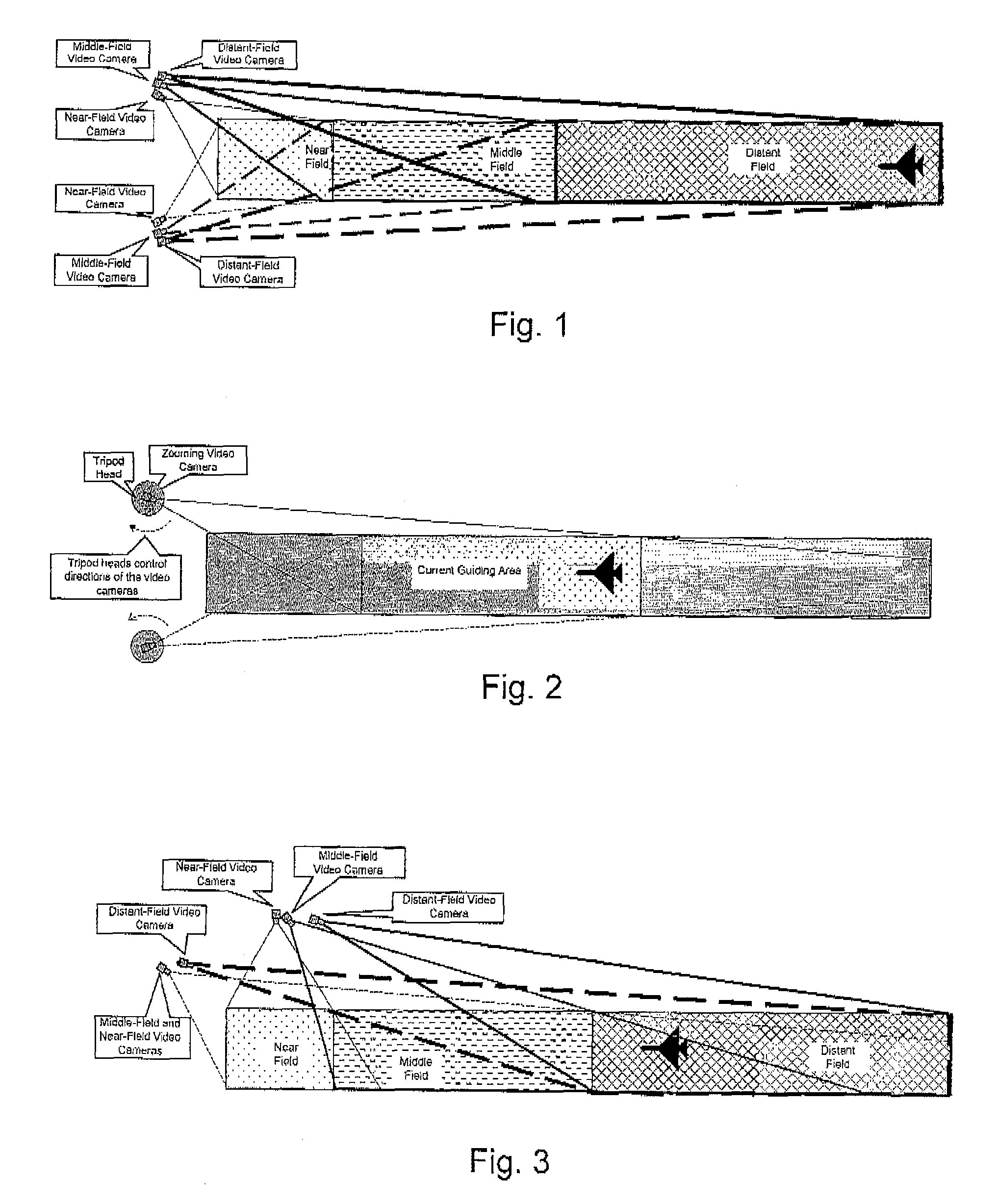 Ground-based camera surveying and guiding method for aircraft landing and unmanned aerial vehicle recovery