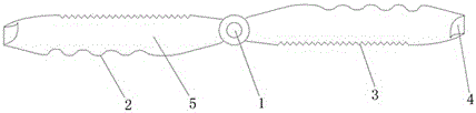 Novel rotor aerodynamic structure for unmanned aerial vehicle