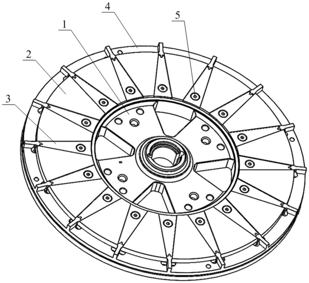 Magnetic steel positioning structure, motor and installation tool of magnetic steel positioning structure