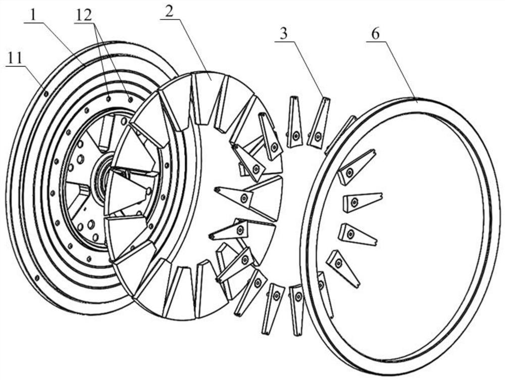 Magnetic steel positioning structure, motor and installation tool of magnetic steel positioning structure