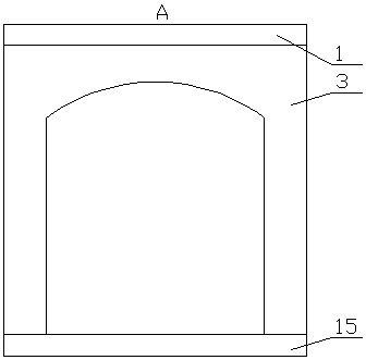 Ceramic tile flatness measuring device