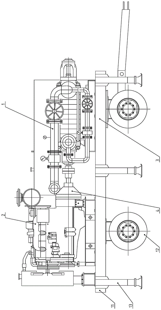 A new mobile emergency diesel engine-driven water injection device for nuclear power plants