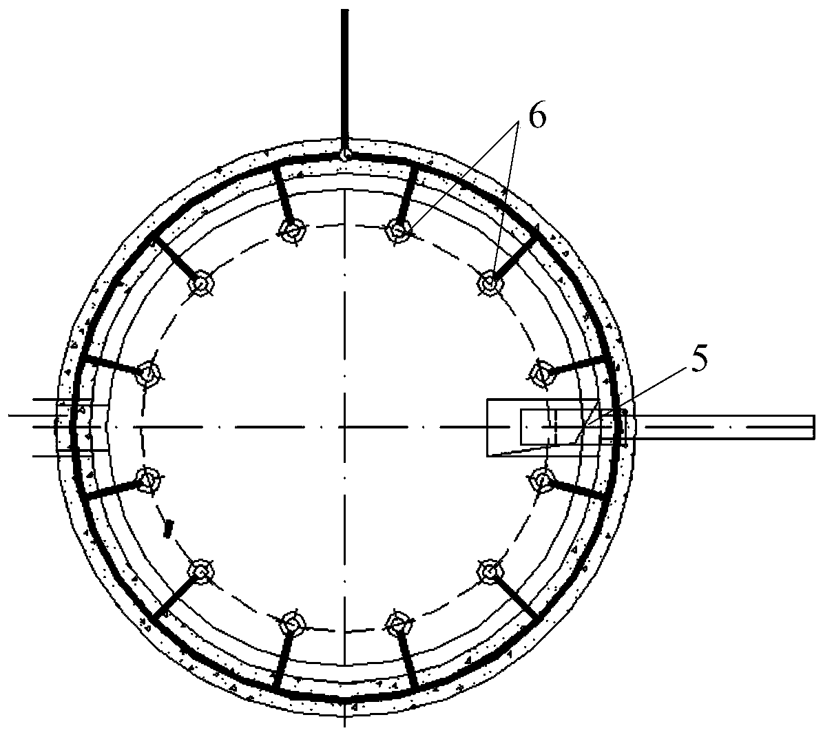 Automatic cooling device for high-temperature grinding balls and grinding ball production device