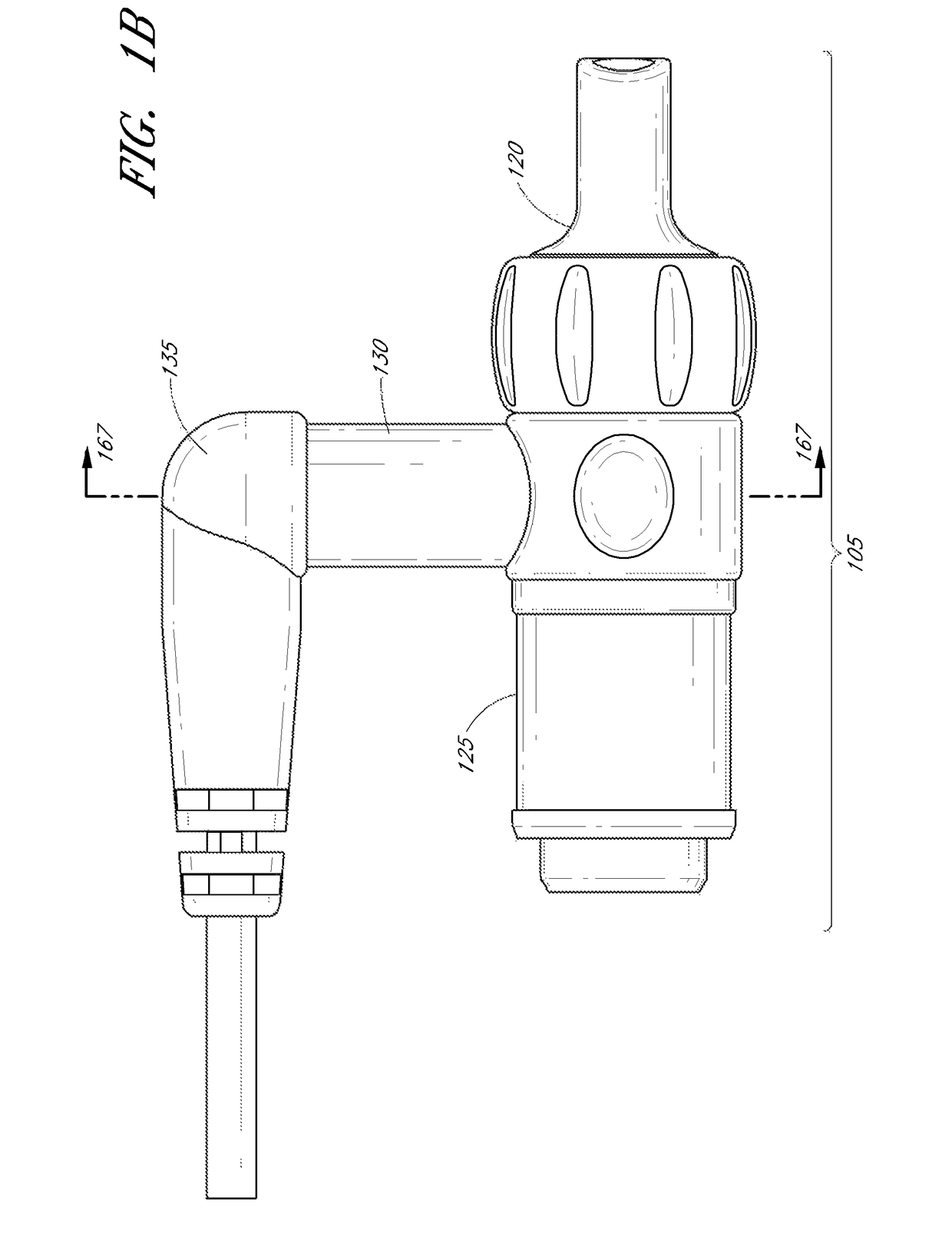 Conduit connector for a patient breathing device